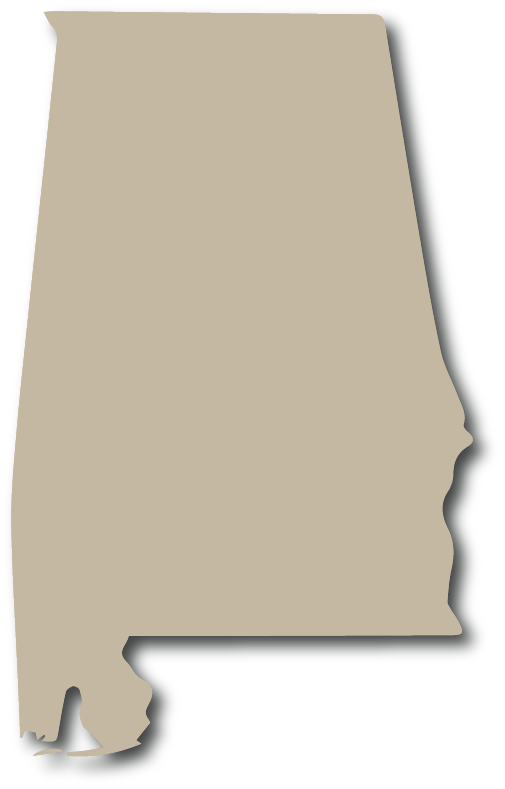 alabama state outline