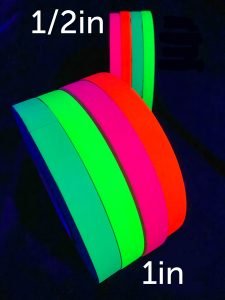 neon sport court tape size